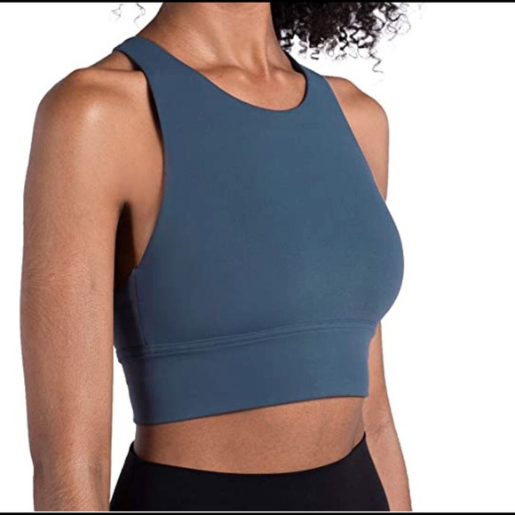 Padded Yoga Sports Bra Tank Top - Picture 2 of 6